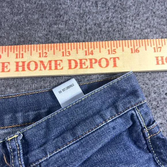 Lucky Brand 34/29 Mens Relaxed Straight Leg Jeans Denim Blue - Picture 12 of 12